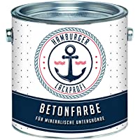 Pintura para hormigón SEIDENMATT marrón rojo RAL 3011 rojo para suelo revestimiento de hormigón para fachadas -- Pintura…